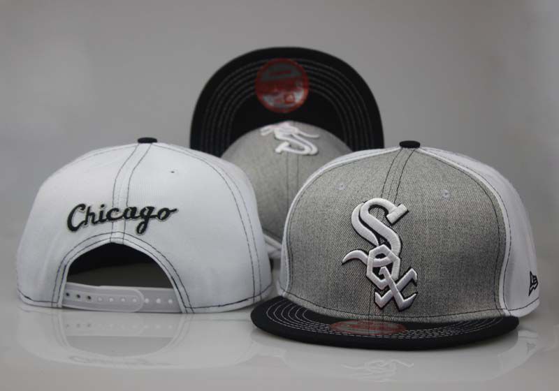 MLB Chicago White Sox Snapback hat LTMY02291->->Sports Caps